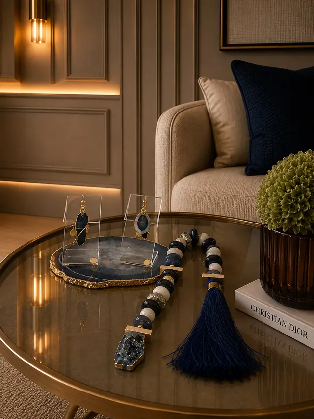 Ambiente decorado com peças Maison Decor